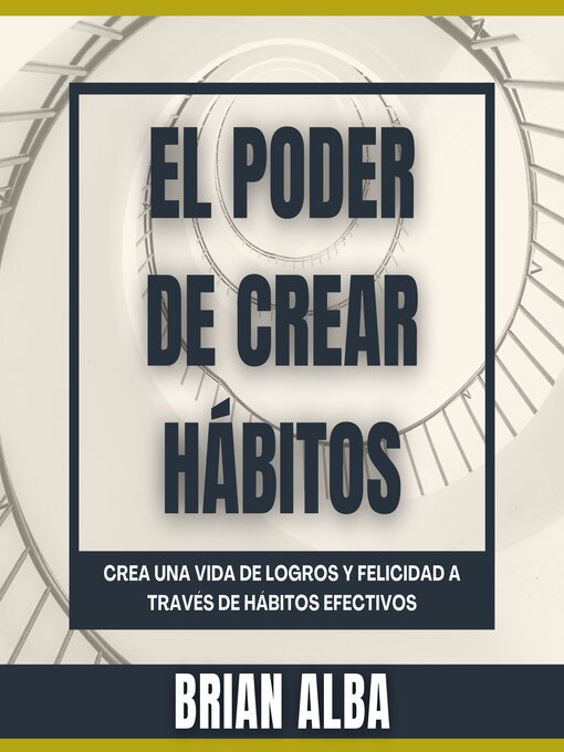 Cover image for El Poder de Crear Hábitos